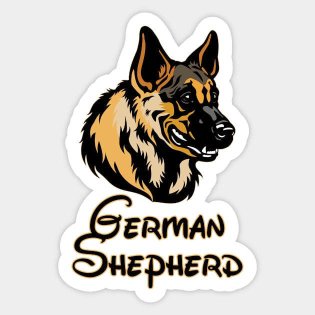 German Shepherd ! Especially for GSD owners! Sticker by rs-designs